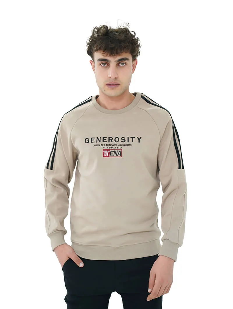 Sweat col rond imprimé